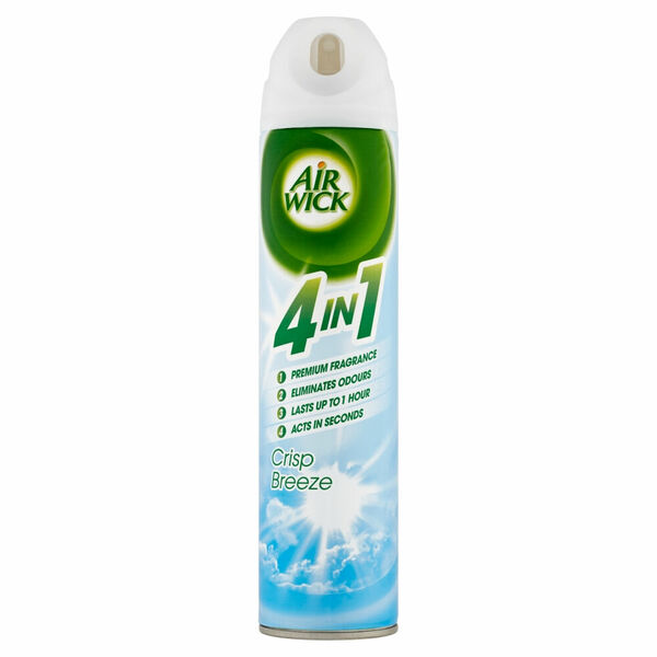 AIRWICK 4in1 Svěží vánek osvěžovač vzduchu ve spreji 240 ml porovnat ceny