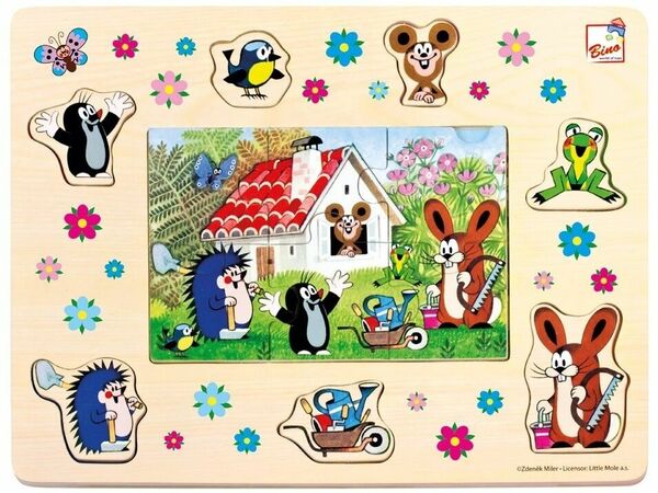 Bino  Puzzle Krteček a přátelé, 13d. porovnat ceny
