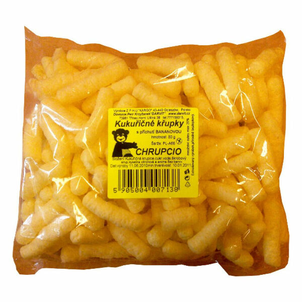 DARVIT Kukuřičné křupky s příchutí banánovou 80 g porovnat ceny