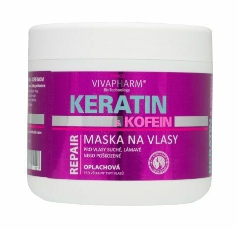 VivaPharm Keratinová vlasová maska 600ml porovnat ceny