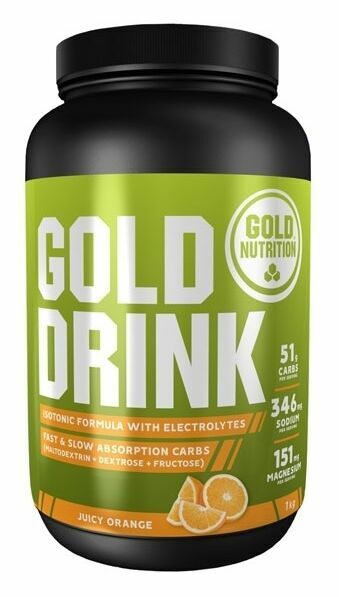 GoldNutrition Gold Drink pomeranč 1000g porovnat ceny