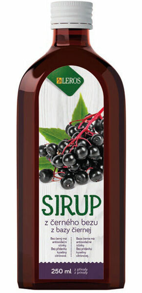 LEROS Sirup z černého bezu 250ml porovnat ceny