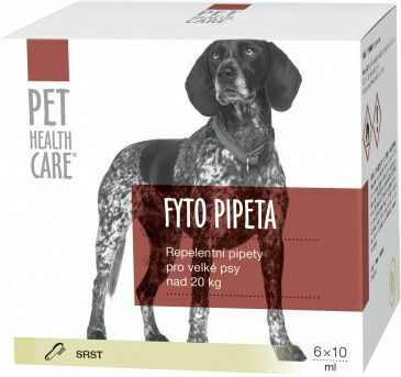 PET HEALTH CARE Fytopipeta pes od 20 kg 6x 10 ml porovnat ceny