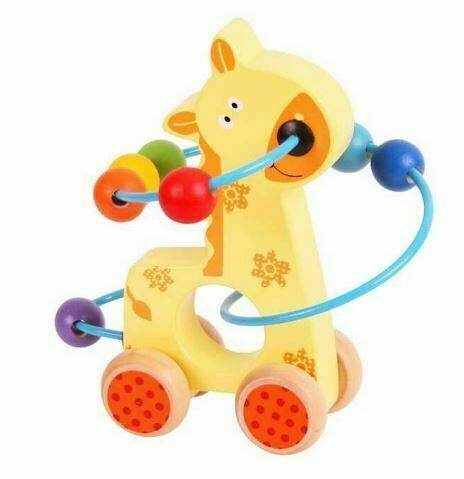 Bigjigs toys  Bigjigs Baby labyrint na kolečkách žirafa porovnat ceny