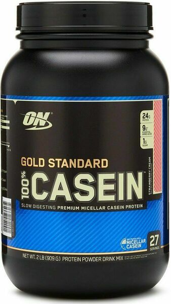 Optimum Nutrition 100% Casein Protein jahoda 910g porovnat ceny