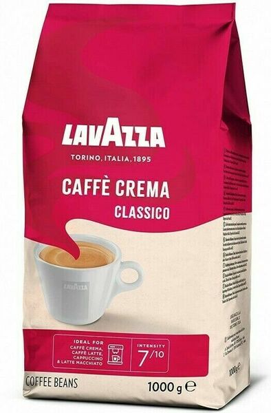 Lavazza Crema Classico zrnková káva 1000g porovnat ceny