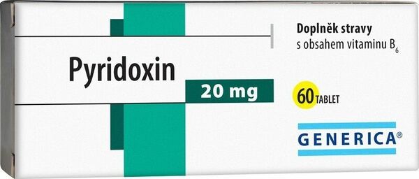 Generica Pyridoxin 60 tablet porovnat ceny