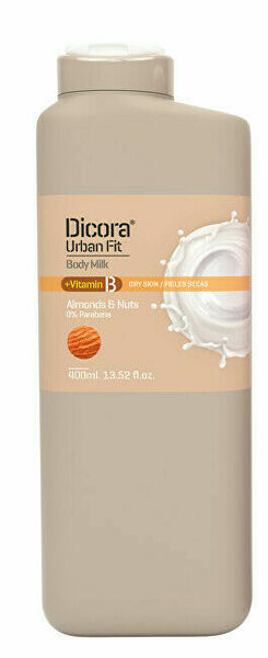 Dicora Urban Fit  DICORA Vitamin B mandle&ořechy Tělové mléko 400ml porovnat ceny