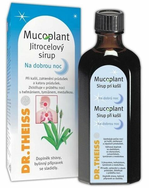 Mucoplant Jitrocelový sirup Na dobrou noc 100ml porovnat ceny