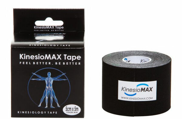Tejp. KinesioMAX kinesio tape černá 5cmx5m porovnat ceny