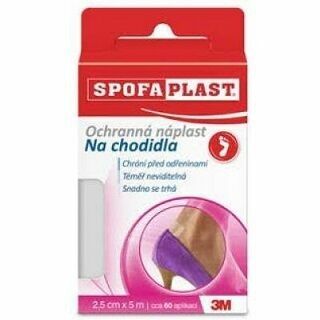 3M Spofaplast 932 Ochranná náplast na chodidla 2.5cmx5m porovnat ceny