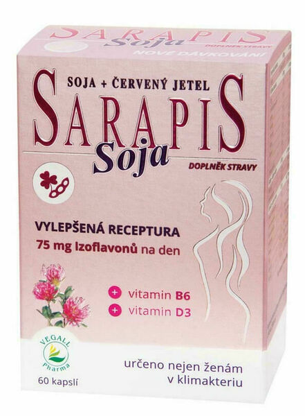 Vegall Pharma  Sarapis Soja 60 kapslí porovnat ceny