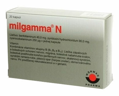 Worwag  Milgamma N 20 tobolek porovnat ceny