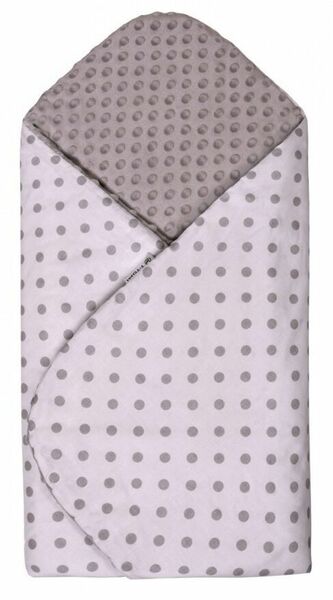 T-tomi  Rychlozavinovačka MINKY, white / grey dots porovnat ceny