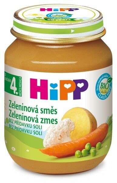 HIPP ZELENINA BIO Zeleninová směs 125g porovnat ceny