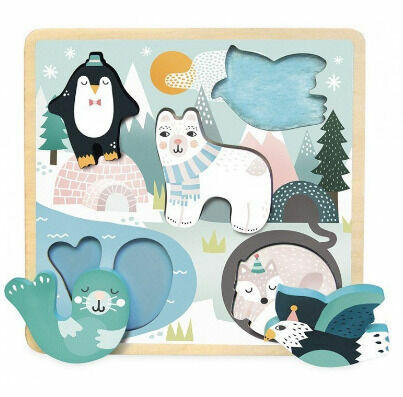 Vilac Senzorické puzzle Ice porovnat ceny