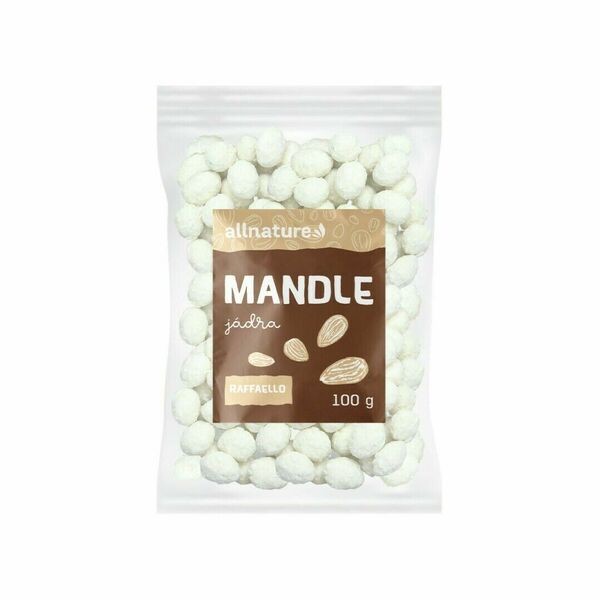 Allnature Mandle Raffaello 100g porovnat ceny