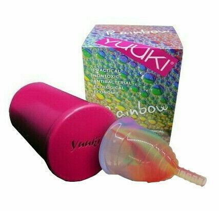 Yuuki Rainbow Menstruační kalíšek malý Soft měkčí včetně sterilizačního kelímku porovnat ceny