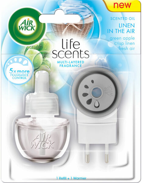 Air Wick  Airwick Electric komplet Life Scents Prádlo ve vánku 19ml porovnat ceny