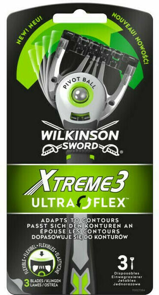 Wilkinson Sword Xtreme 3 UltraFlex - Jednorázový holicí strojek 3ks porovnat ceny