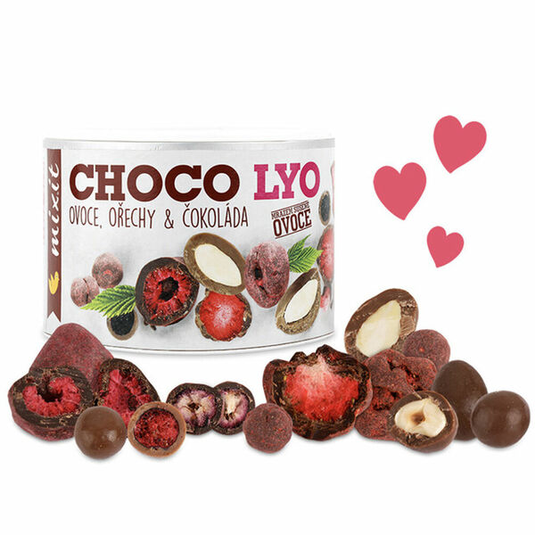 MIXIT Křupavé ovoce a ořechy v čokoládě 180 g porovnat ceny