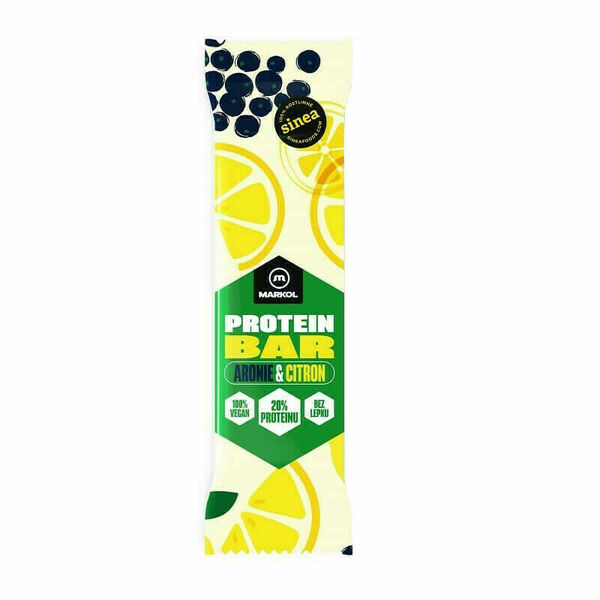 Markol Proteinová tyčinka aronie a citron 40g porovnat ceny