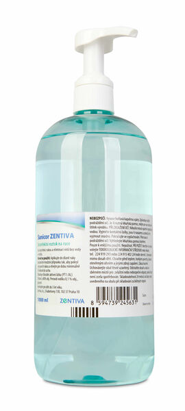 Anti-COVID Zentiva  Sanicor Zentiva dezinf.roztok na ruce 1000ml porovnat ceny