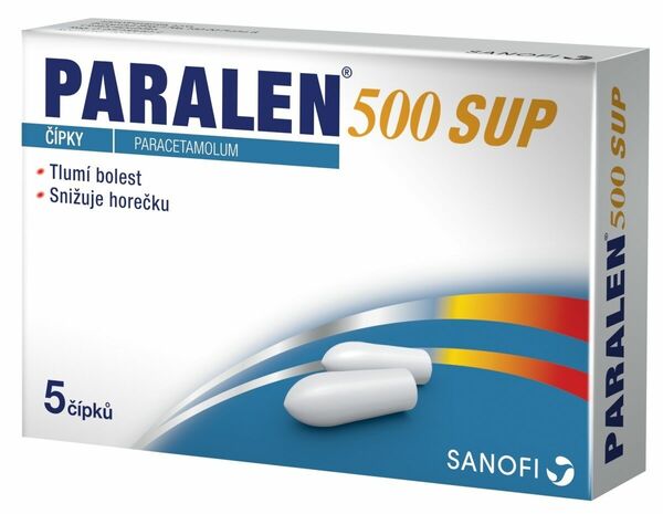 Paralen® 500 čípek 5x500mg porovnat ceny