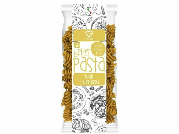 GOODIE Kurkuma s pepřem - Fusilli BIO 250g porovnat ceny