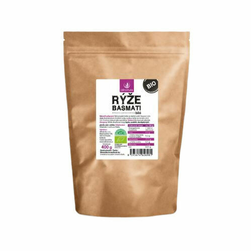 Allnature Basmati rýže bílá BIO 400g porovnat ceny