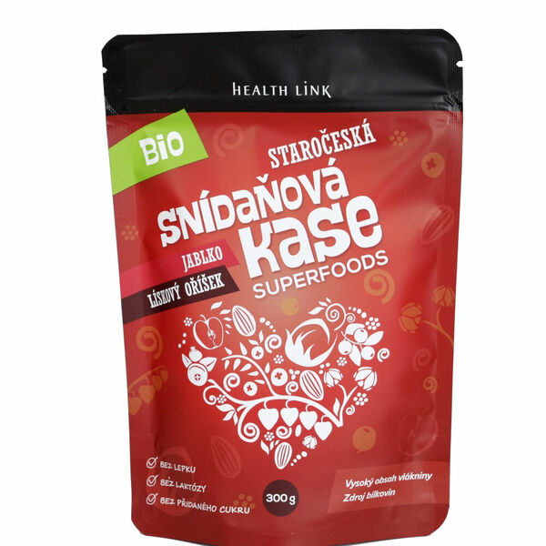 HEALTH LINK Staročeská kaše 300 g BIO porovnat ceny