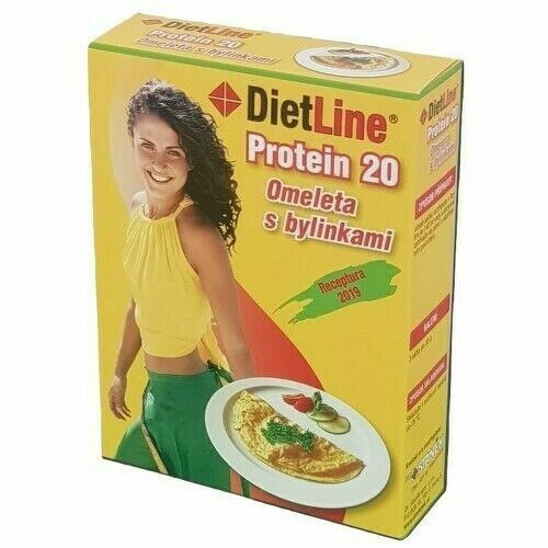 DietLine Protein 20 Omeleta s bylinkami 3x30g porovnat ceny