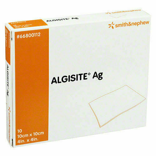 Smith&Nephew  Algisite Ag krytí alginátové se stříb.10x10cm 10ks porovnat ceny