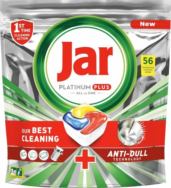 Jar kapsle na nádobí Platinum Plus Yellow 56ks porovnat ceny