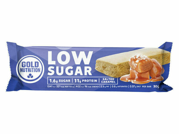 GoldNutrition Protein Bar Low Sugar slaný karamel 30g porovnat ceny