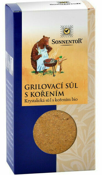 Sonnentor  Bio Grilovací sůl s kořením mletá 100g porovnat ceny