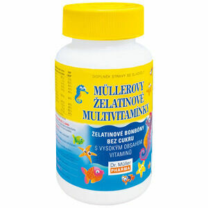 Dr.Müller Müllerovy želatinové multivitamínky 60ks porovnat ceny