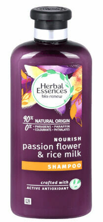 Herbal Essences Šampon 90% Natural origin Passion Flower & Rice milk 400ml porovnat ceny