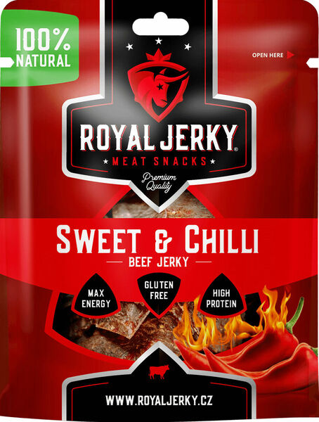 ROYAL JERKY BEEF SWEET&CHILLI 40G porovnat ceny