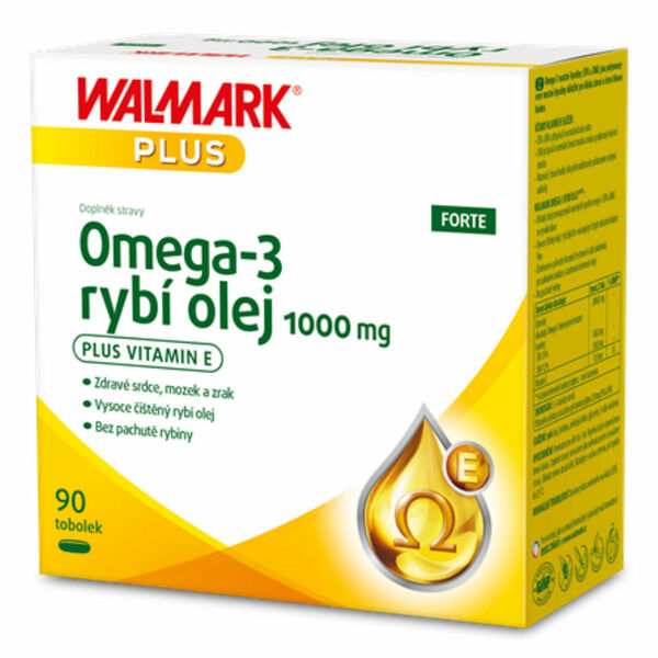 WALMARK Omega-3 rybí olej 1000mg 90 tobolek porovnat ceny