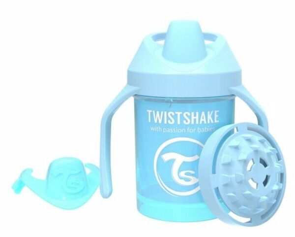 Twistshake  Hrnek učicí 230ml 4+m Pastelově modrá porovnat ceny