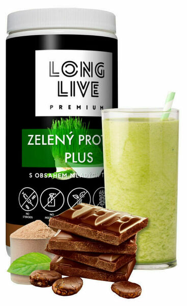 Longlive Premium Zelený Protein Royal čokoláda 690g porovnat ceny