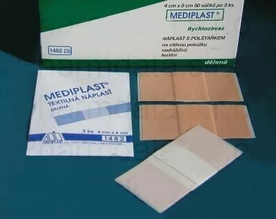 Rychloobvaz Mediplast 8x4cm 3ks 1482 porovnat ceny