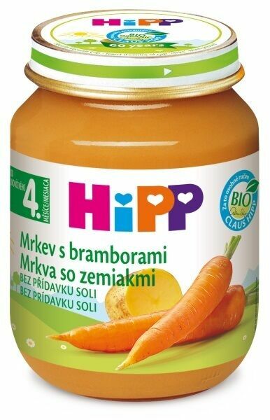 HIPP ZELENINA BIO Karotka s brambory 125g porovnat ceny
