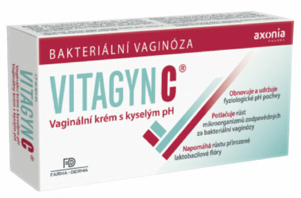 Vitagyn C - vaginální krém s kyselým pH 30g porovnat ceny