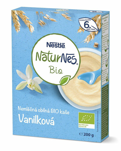 Nestlé BIO Nemléčná kaše vanilková 200 g porovnat ceny