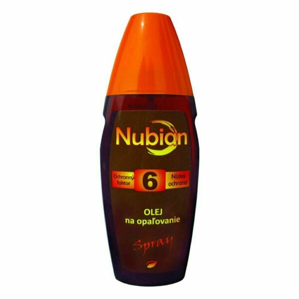 NUBIAN F6 olej na opalování, spray 150ml porovnat ceny