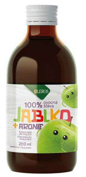 LEROS Baby ovocná šťáva jablko+aronie 250ml porovnat ceny