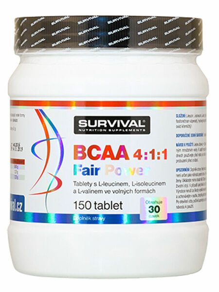 Survival Nutrition  BCAA 4:1:1 Fair Power 150 tablet porovnat ceny