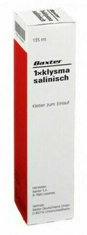 Baxter  Klysma salinické 135ml porovnat ceny